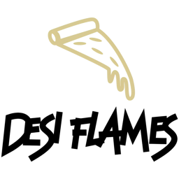 Desi Flames logo.